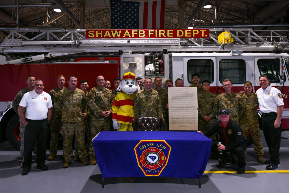 Fire Prevention Week highlights Cooking Safety with Team Shaw