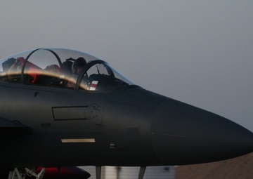 494th Expeditionary Fighter Squadron arrives