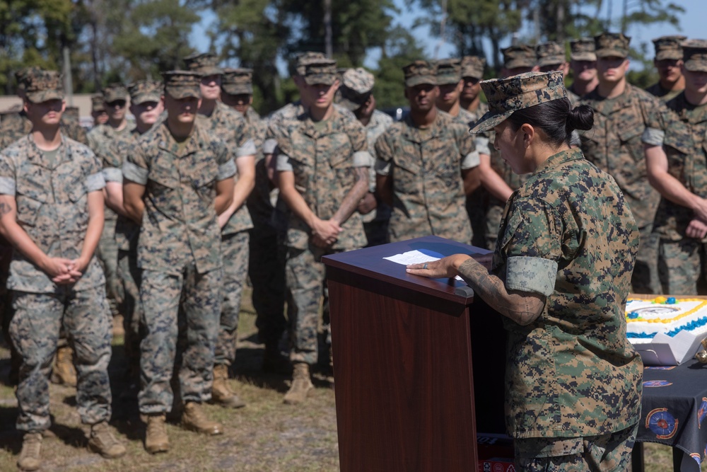 24th MEU Celebrates Navy Birthday