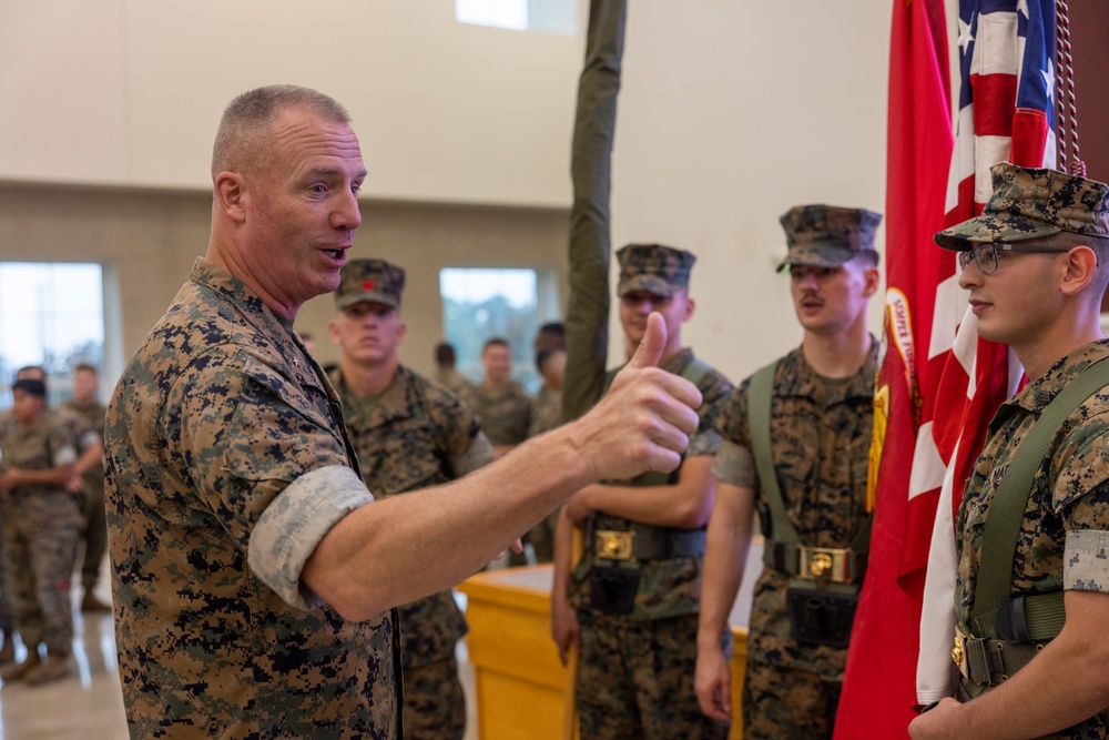 2nd Marine Logistics Group Conducts a Deactivation, Activation and Redesignation Ceremony