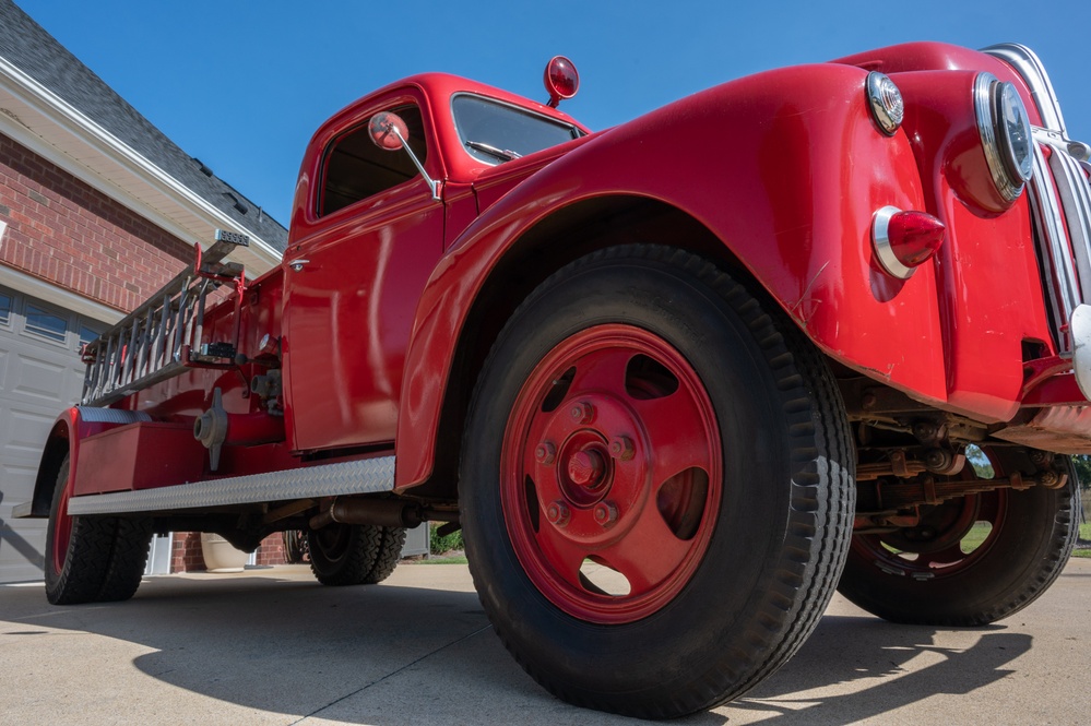 A fire truck's return to service