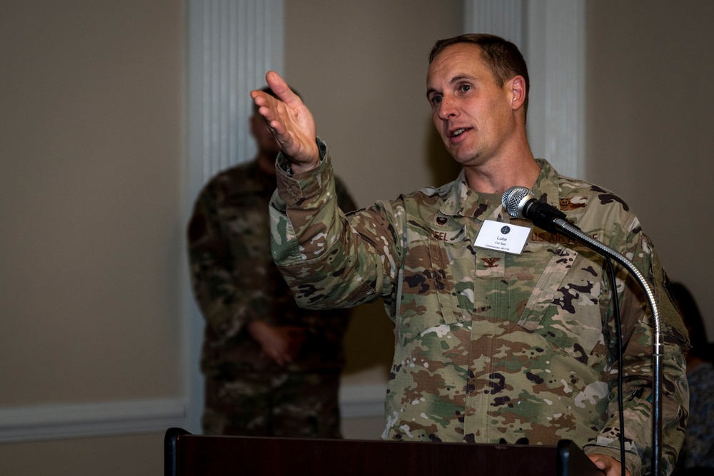 4th FW holds honorary commander induction ceremony