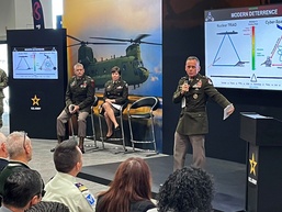 TRIAD leaders update AUSA at Warriors Corner