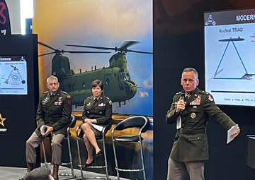 TRIAD leaders update AUSA at Warriors Corner