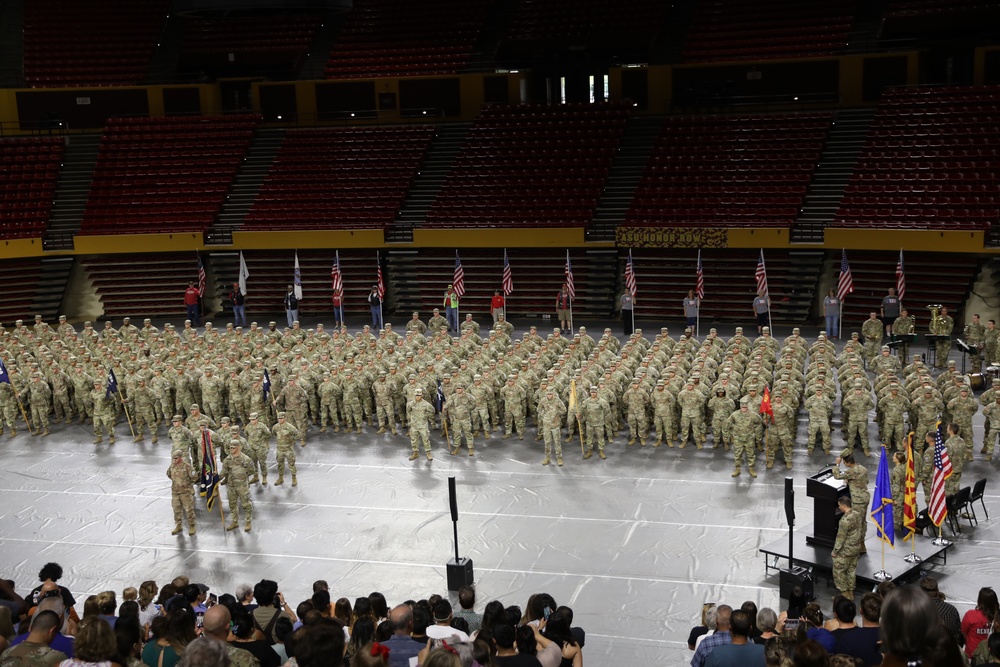 1- 158 Infantry Send Off Ceremony