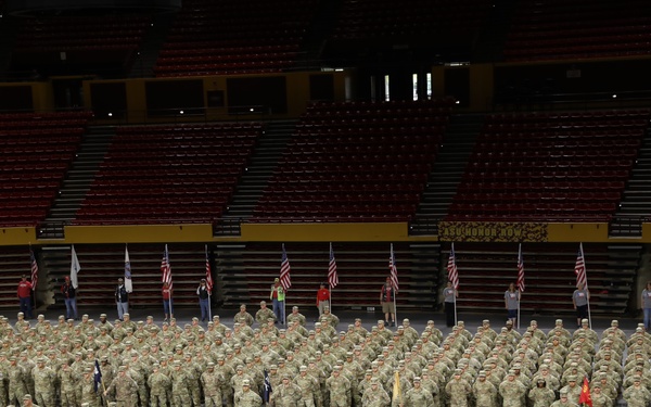 1- 158 Infantry Send Off Ceremony