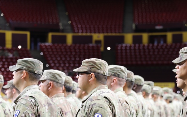 1- 158 Infantry Send Off Ceremony