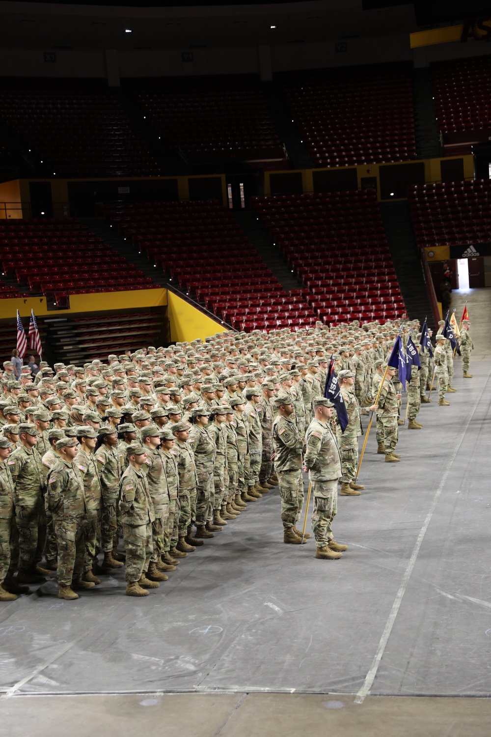 1- 158 Infantry Send Off Ceremony