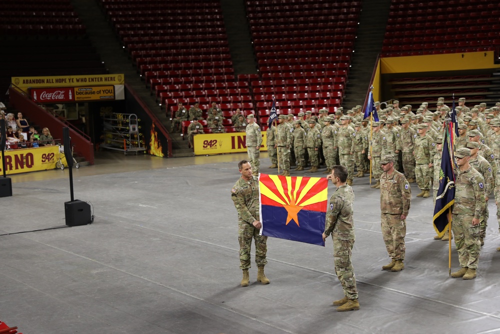 1- 158 Infantry Send Off Ceremony