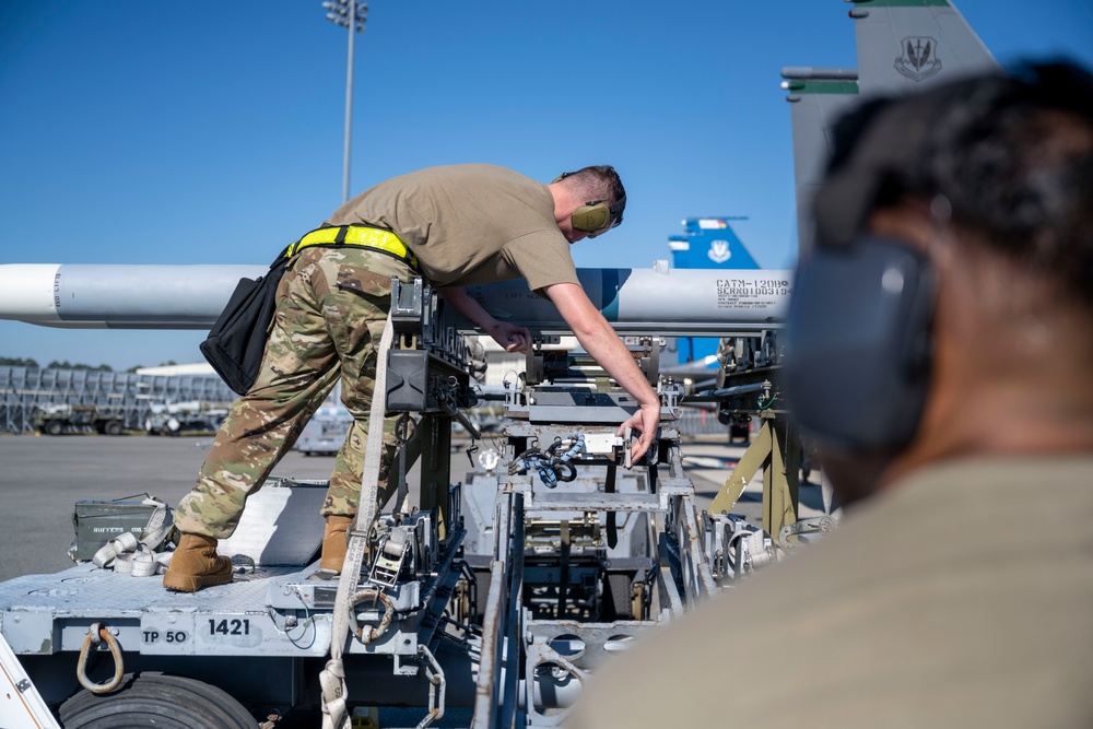 4th FW holds quarterly load crew and dedicated eagle keeper competitions