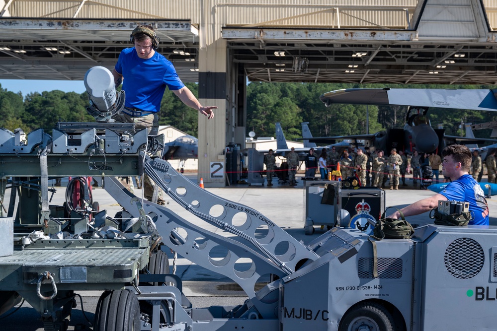 4th FW holds quarterly load crew and dedicated eagle keeper competitions