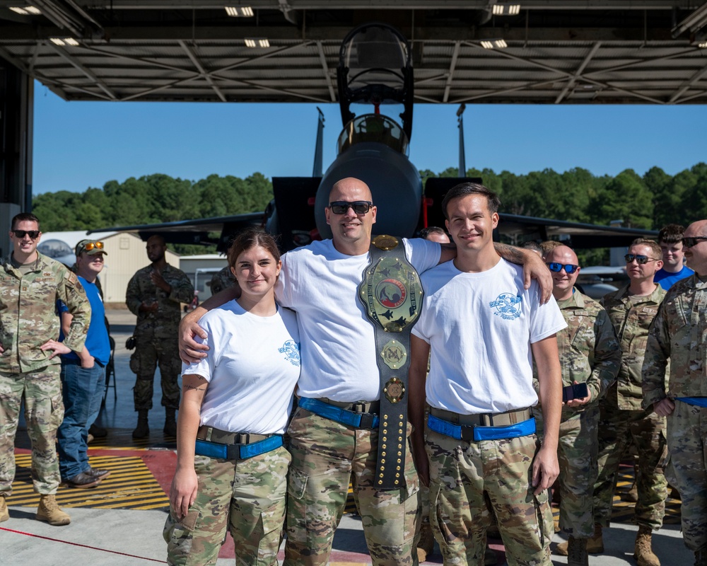 4th FW holds quarterly load crew and dedicated eagle keeper competitions