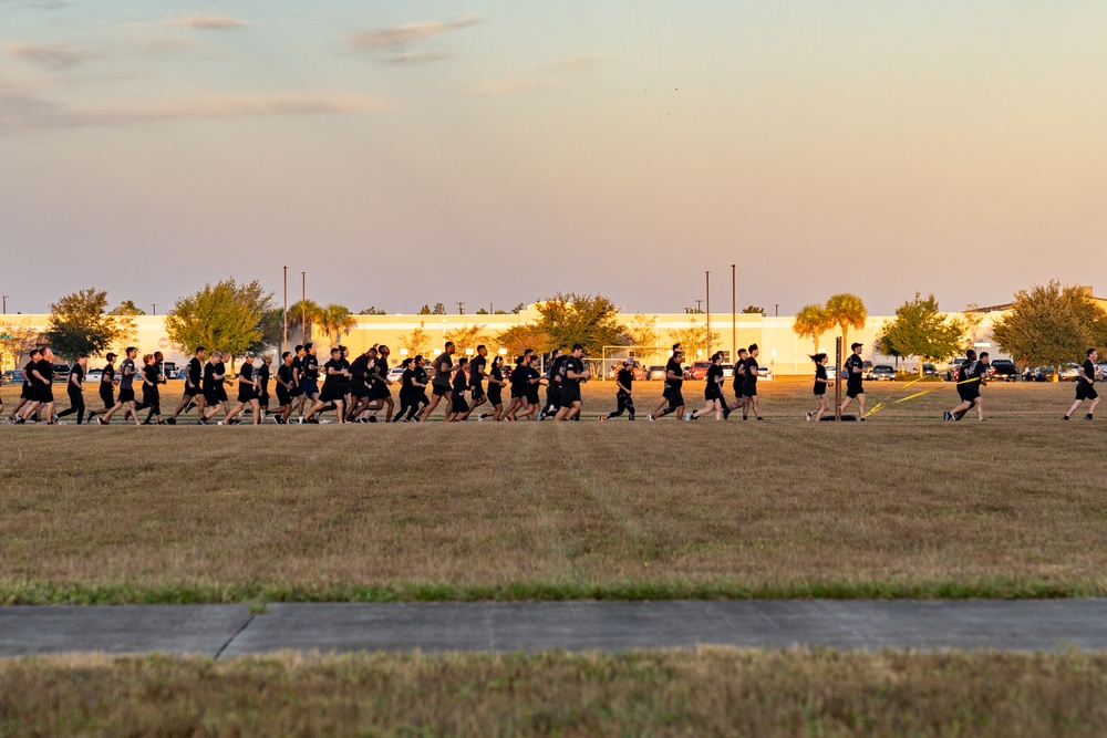 7th Special Forces Group (Airborne) holds a Suicide Prevention Run.