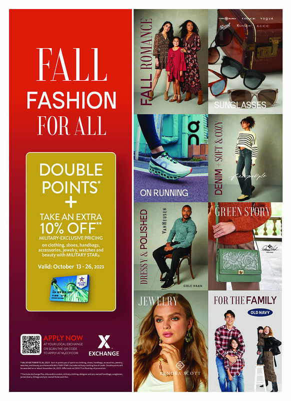 DVIDS - News - Fall Fashion for All! Army & Air Force Exchange Service's  Fall Trend Campaign Launches Oct. 13