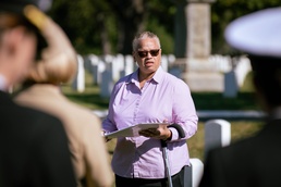 NHHC Supports Tour Honoring “Sacred 20” at Arlington National Cemetery on Navy Birthday