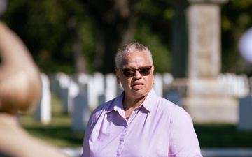 NHHC Supports Tour Honoring “Sacred 20” at Arlington National Cemetery on Navy Birthday