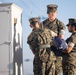 1st Marine Division hosts morning colors ceremony