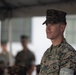 1st Marine Division hosts morning colors ceremony