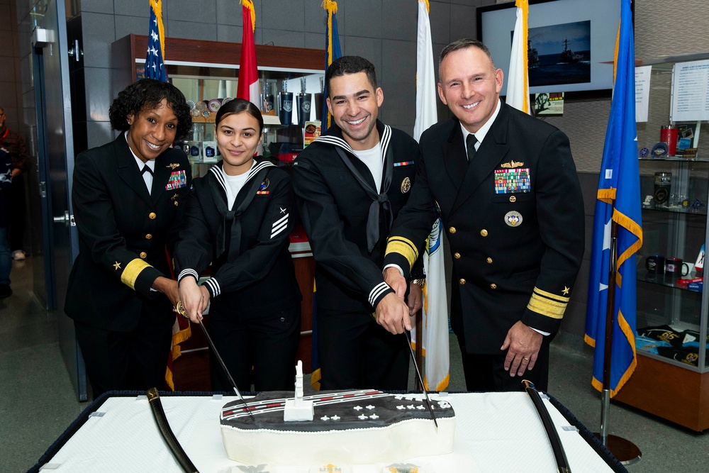 NORAD and USNORTHCOM celebrate the Navy's 248th Birthday