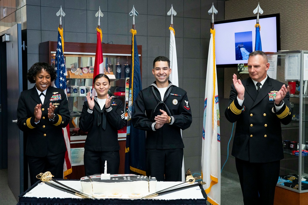 NORAD and USNORTHCOM celebrate the Navy's 248th Birthday