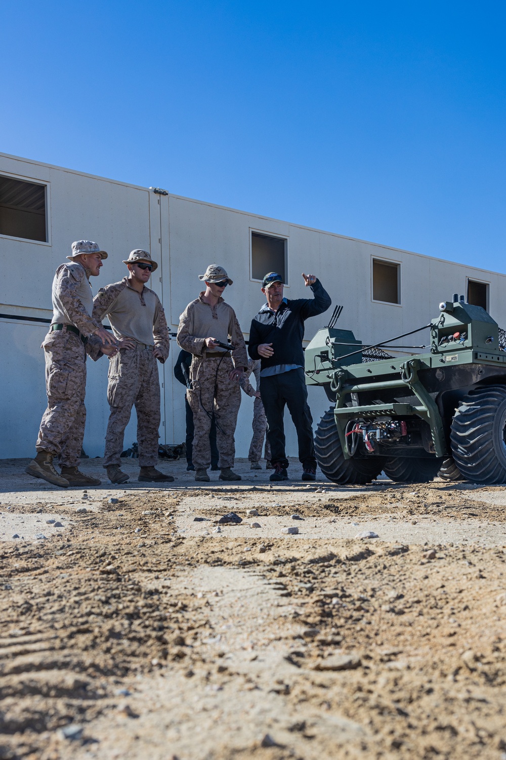 3/4 demonstrates capabilities of emerging technology during Exercise Apollo Shield