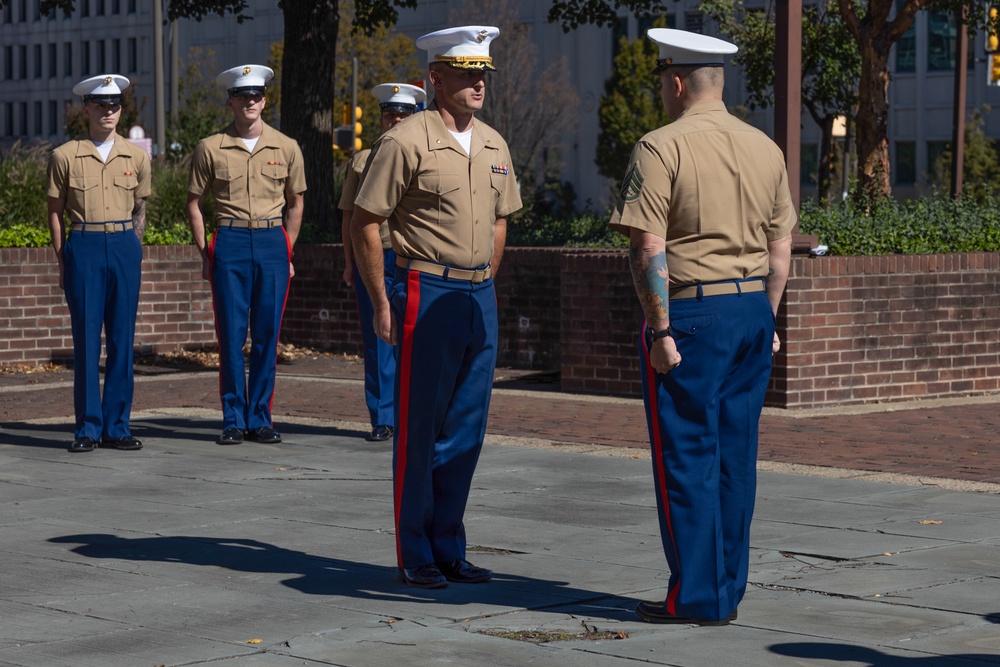 Navy Marine Corps Week; Ceremony in Remembrance