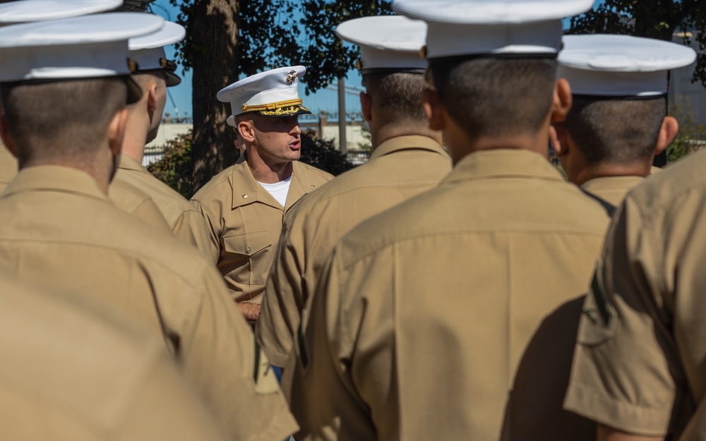 Navy Marine Corps Week; Ceremony in Remembrance