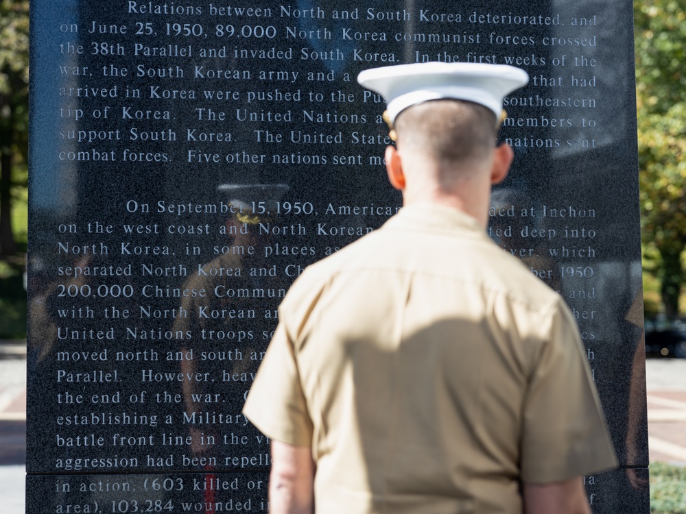 Navy Marine Corps Week; Ceremony in Remembrance