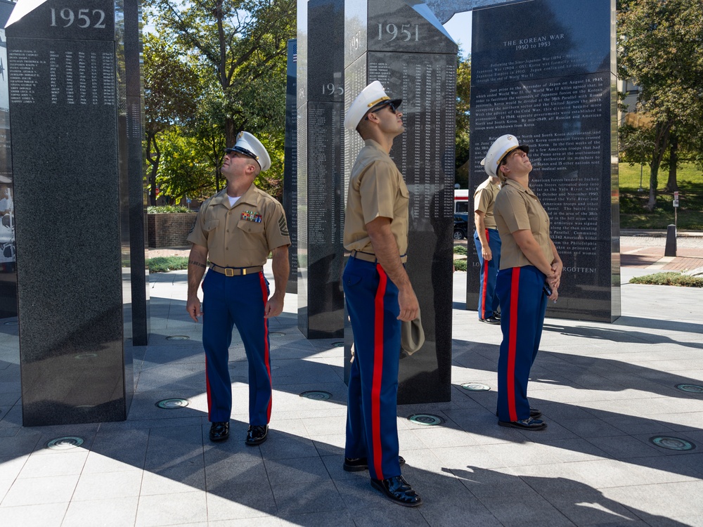 Navy Marine Corps Week; Ceremony in Remembrance