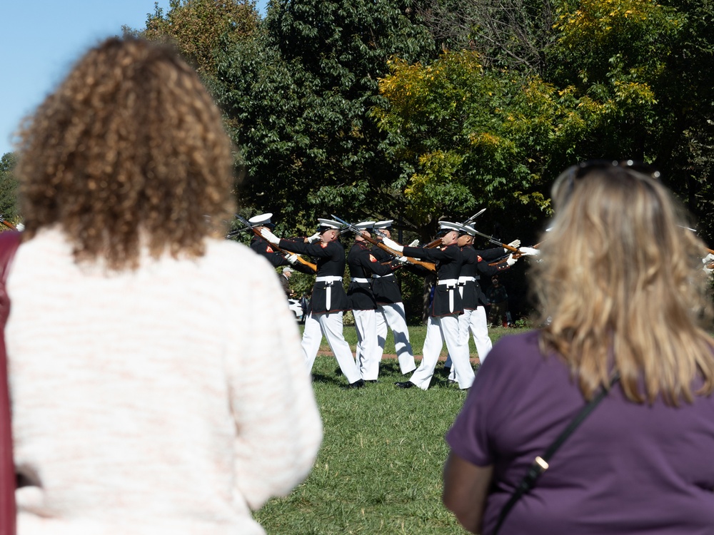 Navy Marine Corps Week; Silent Drill Platoon at Independence Hall