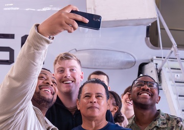 NAS Sigonella Welcomes Ambassadors of Hollywood