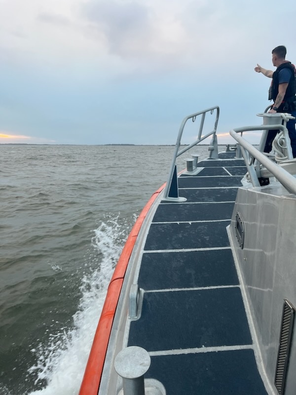 Coast Guard rescues 2 from water near Georgetown, South Carolina