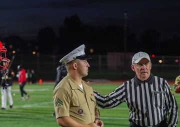 U.S. Marines Perform at Northeast High School During Navy-Marine Week Philadelphia