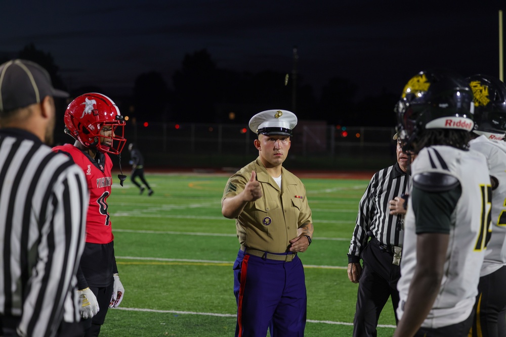 U.S. Marines Perform at Northeast High School During Navy-Marine Week Philadelphia