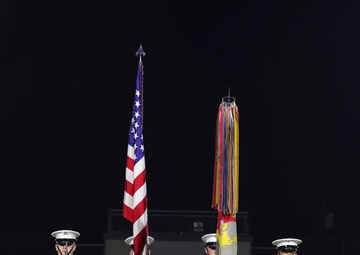 U.S. Marines Perform at Northeast High School During Navy-Marine Week Philadelphia