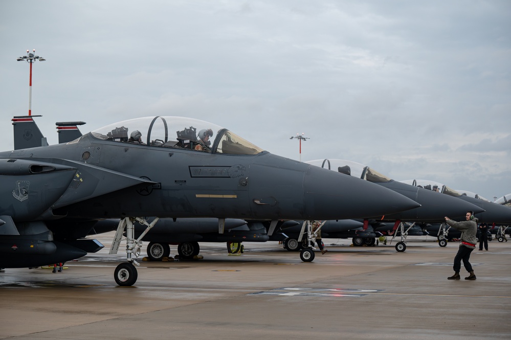 494th Fighter Squadron deploys to bolster U.S. defense posture in the Middle East