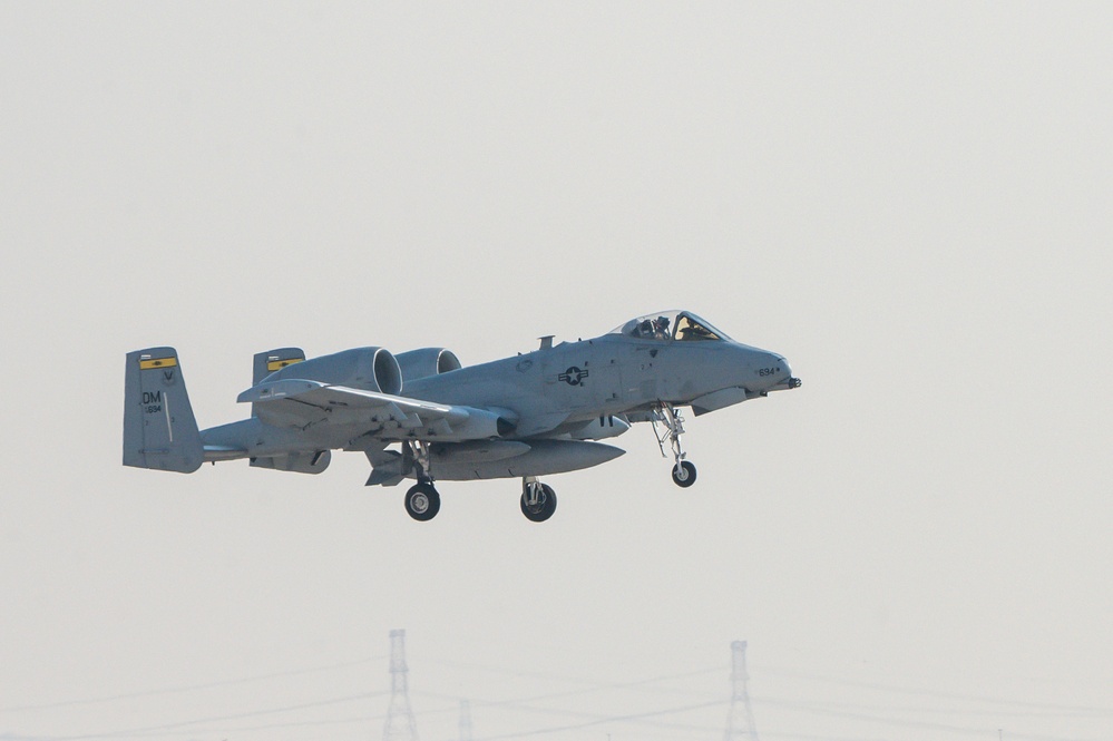 A-10s Arrive in U.S. Central Command AOR