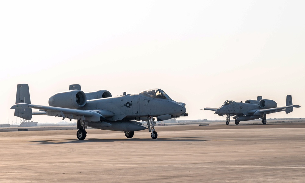 A-10s Arrive in U.S. Central Command AOR