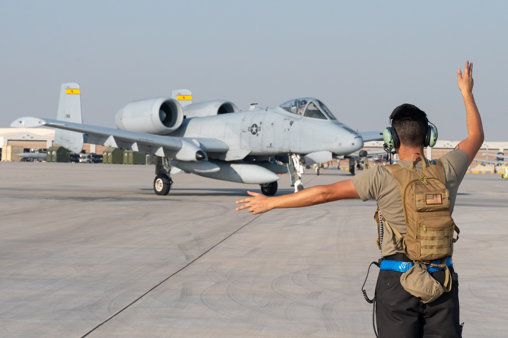 A-10s Arrive in U.S. Central Command AOR