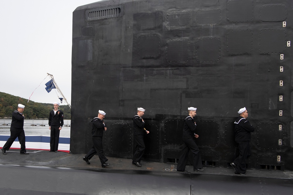 USS Hyman G. Rickover (SSN 795) Commissioning