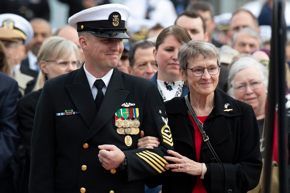 USS Hyman G. Rickover (SSN 795) Commissioning