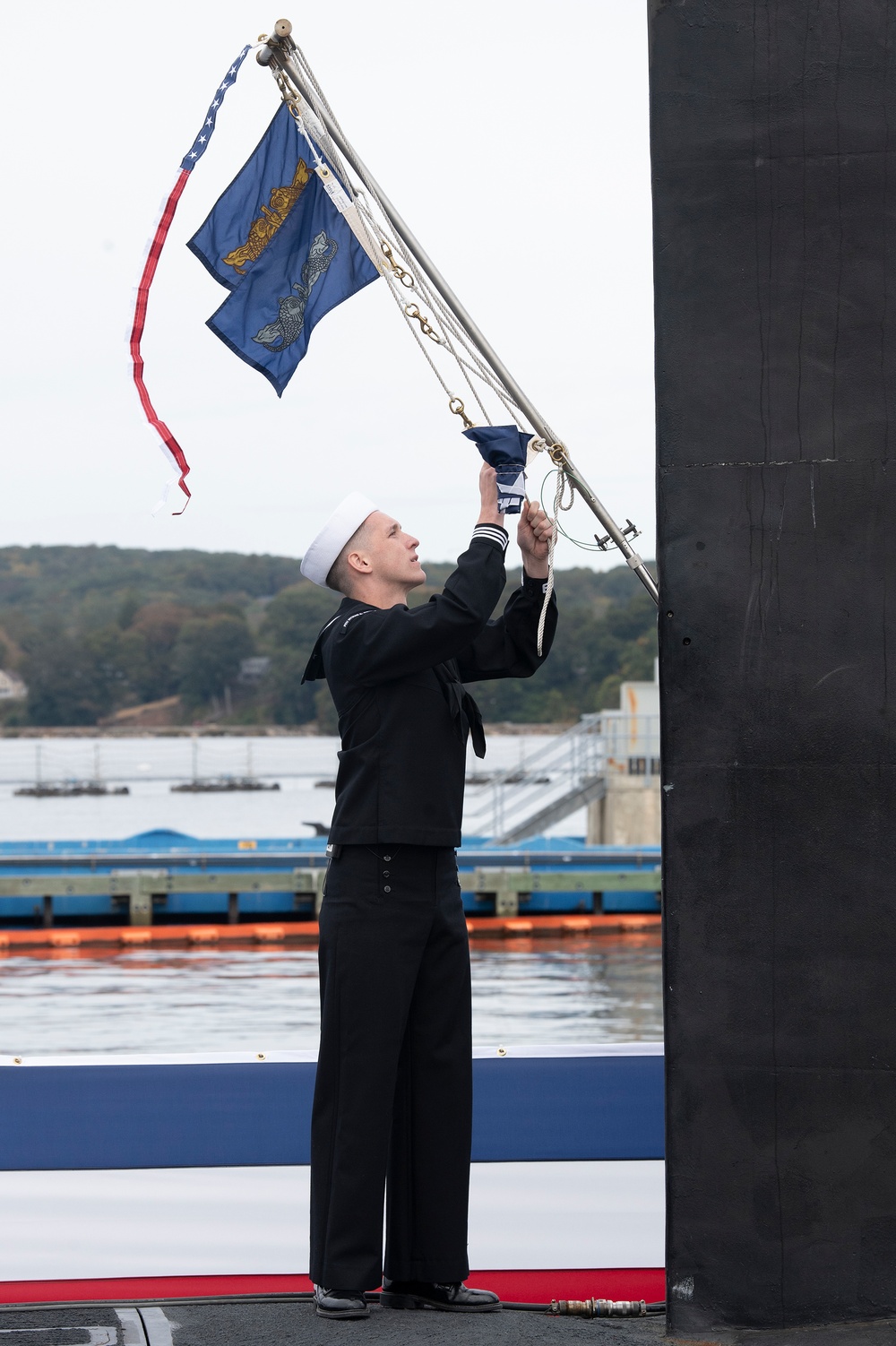 USS Hyman G. Rickover (SSN 795) Commissioning