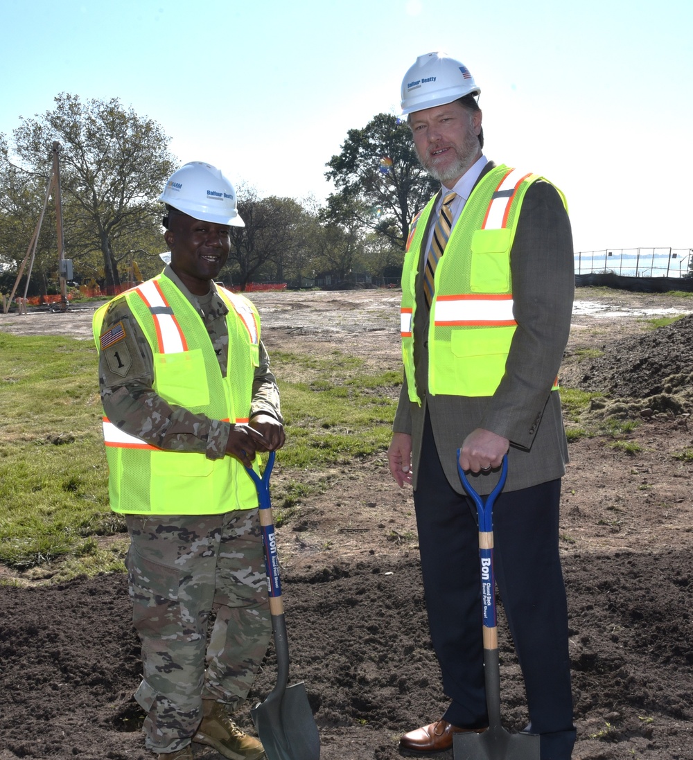 Fort Hamilton Breaks Ground on New Senior Leader Housing