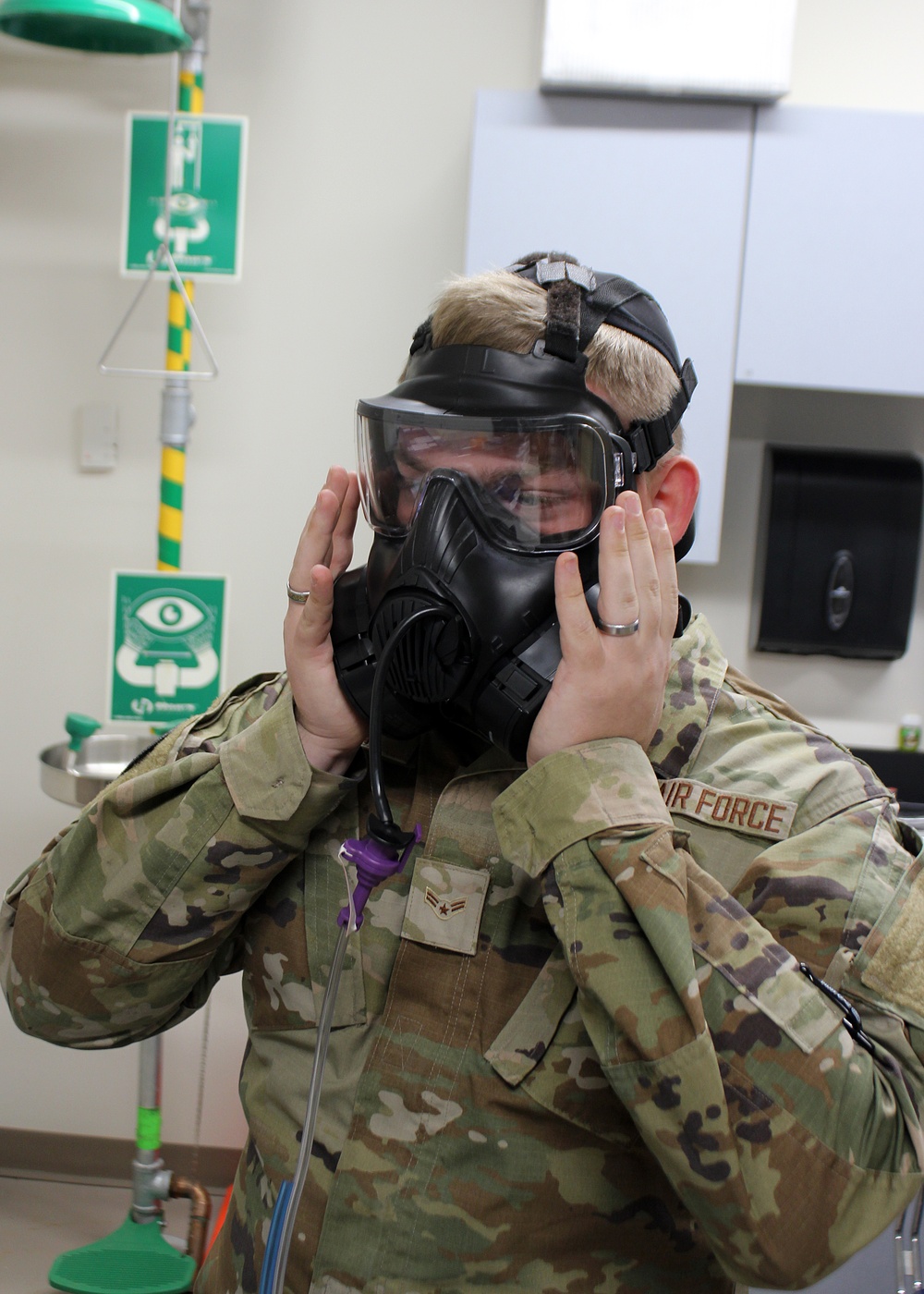 Gas Mask Fit Test