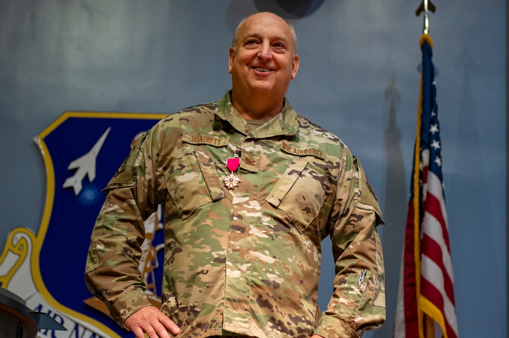 Col. Braskett receives Legion of Merit award