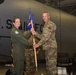 Col. Trenton Twedt accepts 185th ARW guidon