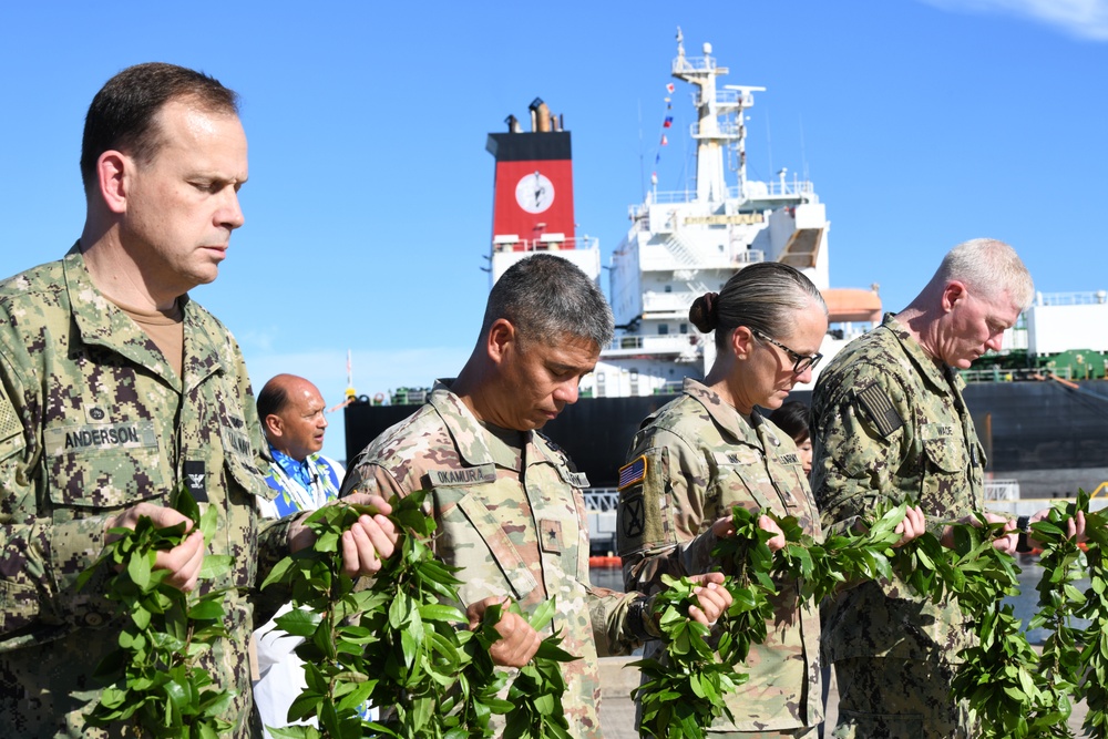 Joint Task Force -Red Hill hosts blessing ceremony prior to defueling commencement