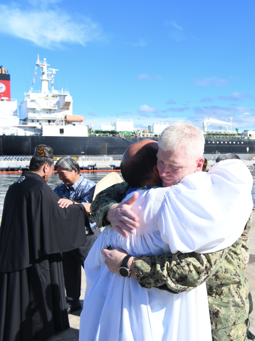 Joint Task Force-Red Hill holds blessing ceremony prior to defueling commencement