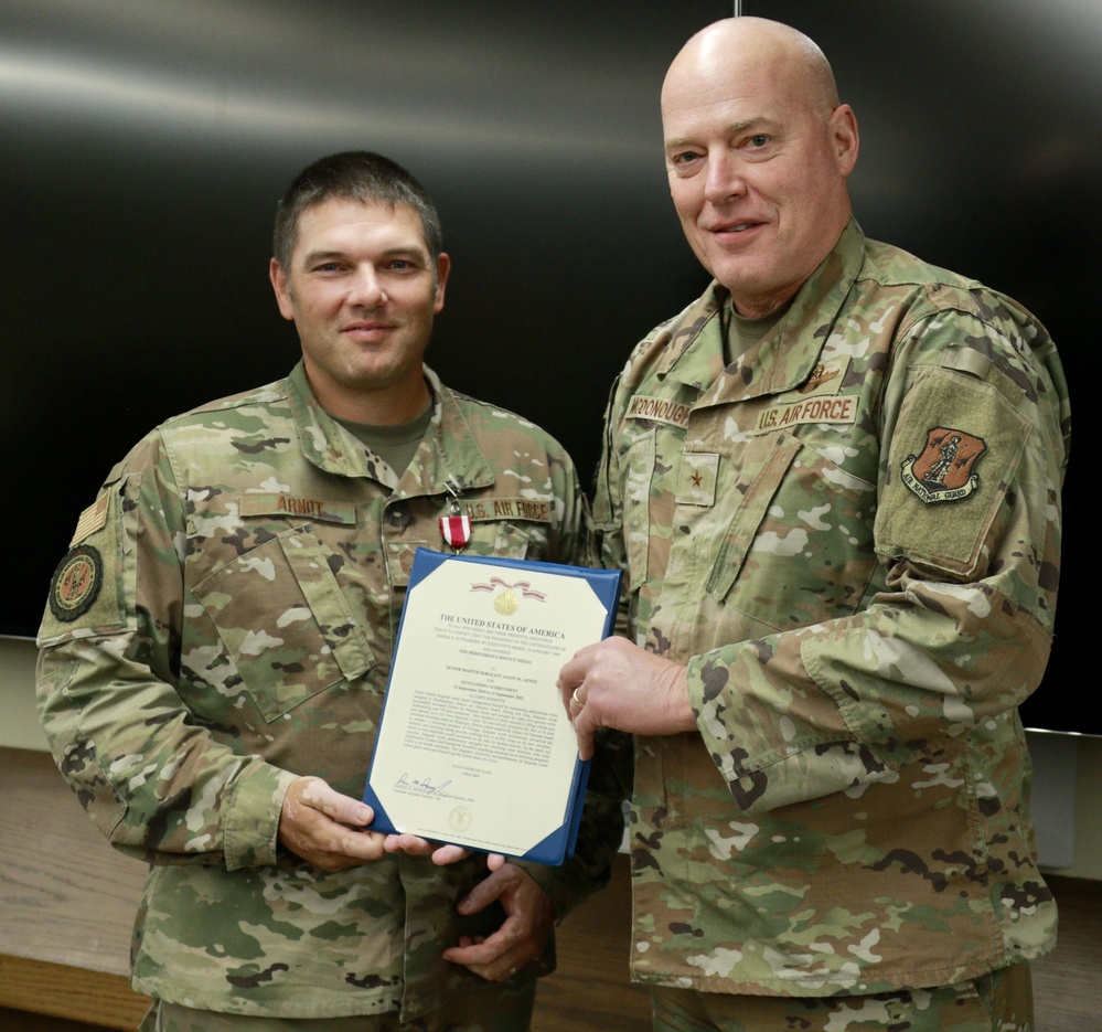 Illinois Air National Guard Recruiter Earns Meritorious Service Medal