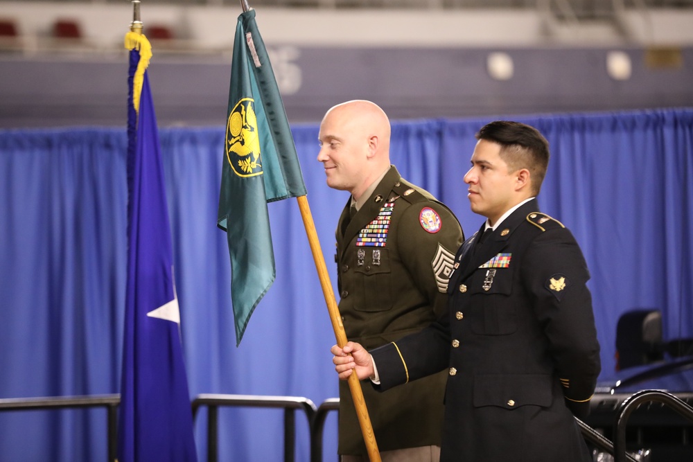 The District of Columbia National Guard’s 33rd Civil Support Team conducts a change of command ceremony